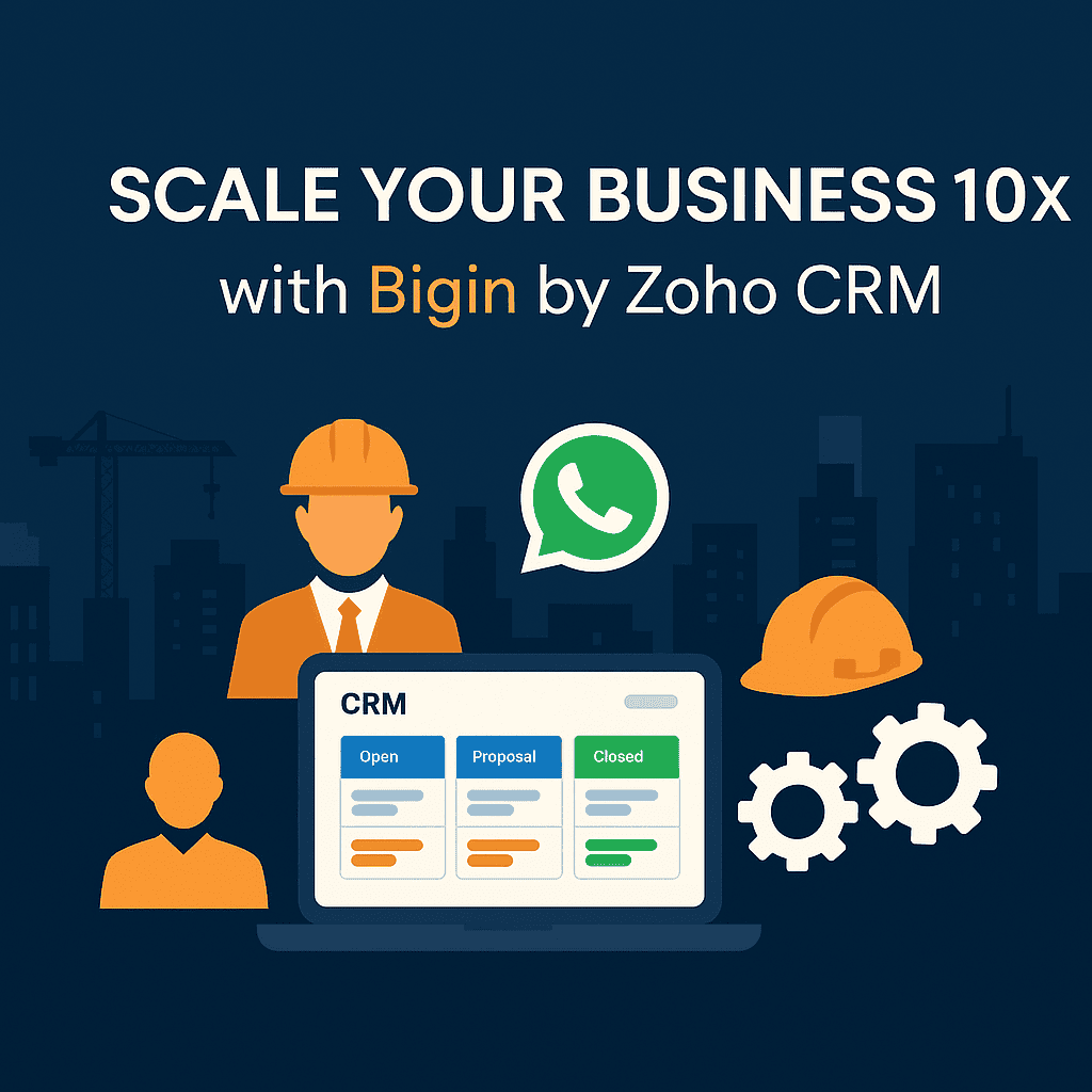 Scale Your Business 10X with Bigin by Zoho CRM!